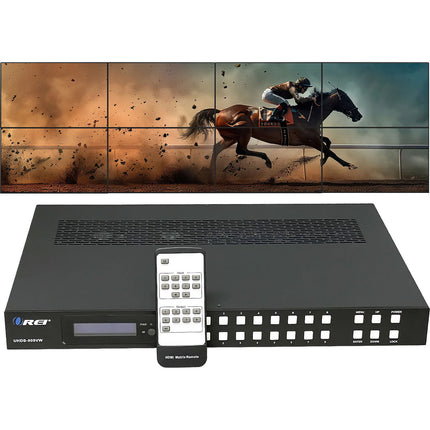 OREI UHDS-808VW Matriz HDMI 8x8 UHD 4K60 con Modos Video Wall y Control IR