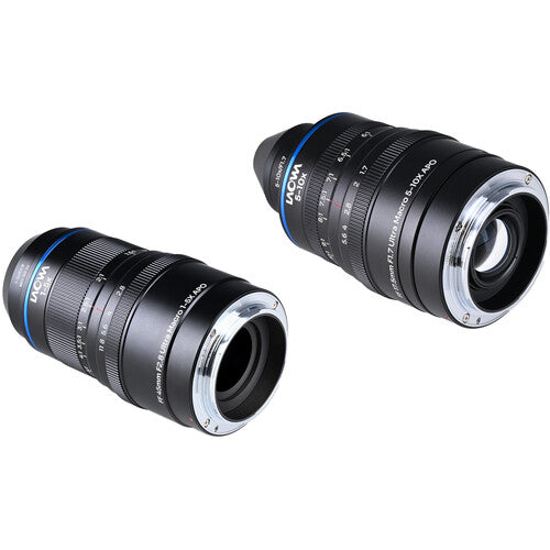 Venus Optics Laowa Aksen 45mm f28 y 17.5mm f17 Lentes Ultra Macro APO Canon EF
