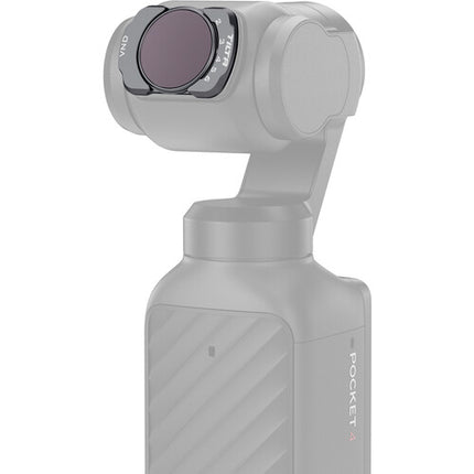 Tilta Filtro ND Variable para DJI Osmo Pocket 4 Reducción 2 a 6 Stops Vidrio Óptico