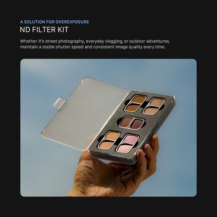 Tilta Kit de Filtros ND para DJI Osmo Pocket 4P 5 Filtros Magnéticos