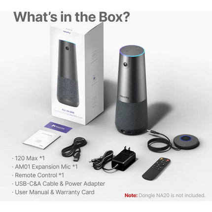 Nearity AW-C46S 120 Max Cámara de Videoconferencia 4K UHD 120° USB-C