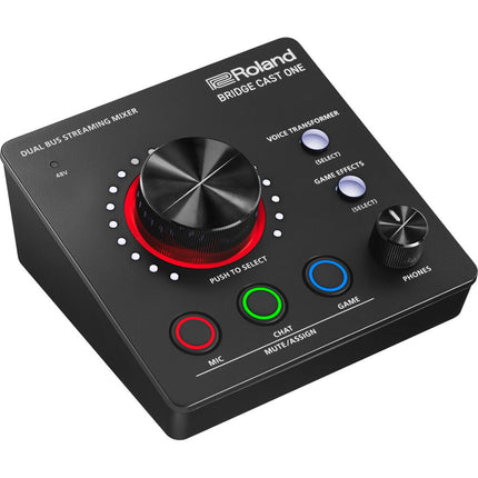 Roland BRIDGE CAST ONE Mezclador para Streaming y Gaming Dual-Bus 75 dB 96 kHz