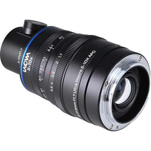 Venus Optics Laowa Aksen 17.5mm f1.7 Lente Ultra Macro APO 5-10x con Iluminación Coaxial para Canon EF