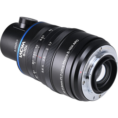 Venus Optics Laowa Aksen 17.5mm f1.7 Objetivo Ultra Macro APO 5-10x para Nikon F con Iluminación Coaxial