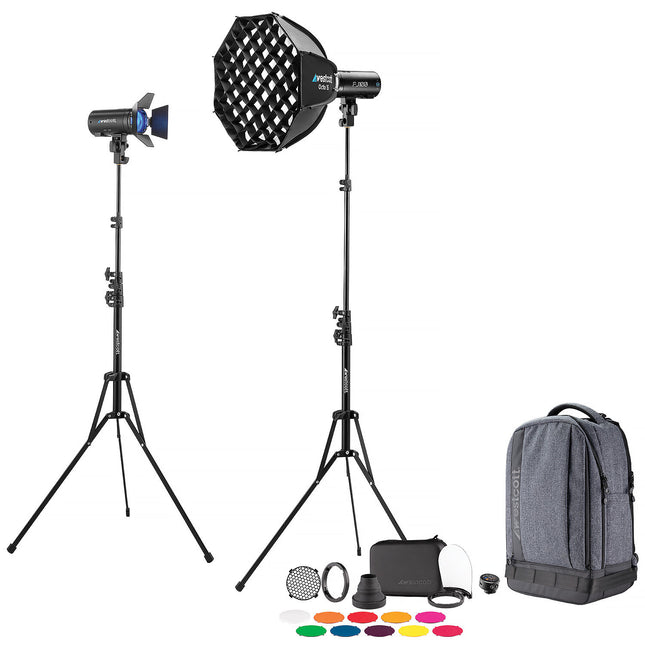 Westcott FJ100 100Ws Estroboscopios Off-Camera Kit 2 Luces FJ-T1 Trigger para Sony