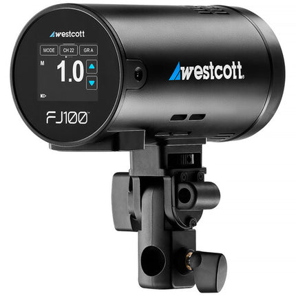 Westcott FJ100 100Ws Flash fuera de cámara con pantalla táctil y batería AC/DC