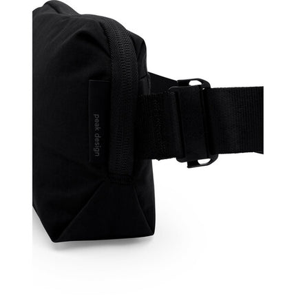 Peak Design City Sling Bolsa Negra 2L Nylon Reciclado Ajustable