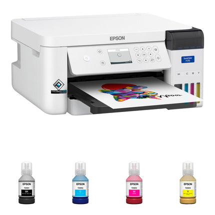 Epson SureColor F170 Impresora Sublimación 1200x600 dpi Kit T49M 4 tintas