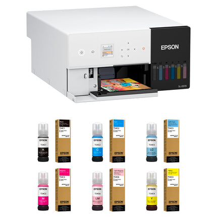 Epson SureLab D570 Impresora de Fotos Profesional Minilab 1440x720 dpi Kit Botellas T54C