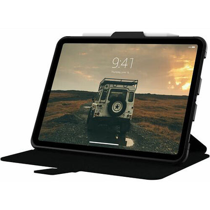 Urban Armor Gear Scout Folio para iPad 10.9" 10ª Gen 2022 Negro con soporte y almacenamiento para Apple Pencil