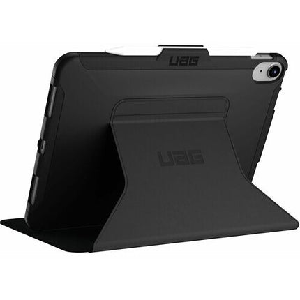Urban Armor Gear Scout Folio para iPad 10.9" 10ª Gen 2022 Negro con soporte y almacenamiento para Apple Pencil