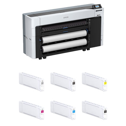 Epson SureColor P8570D Impresora Fotográfica Gran Formato 44" Doble Rollos 2400x1200 dpi Kit T48L 700mL