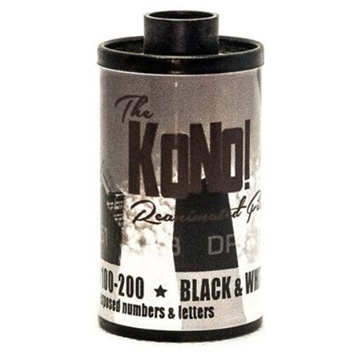 Película en Blanco y Negro KONO Rekorder ISO 200 35mm 24 Exposiciones