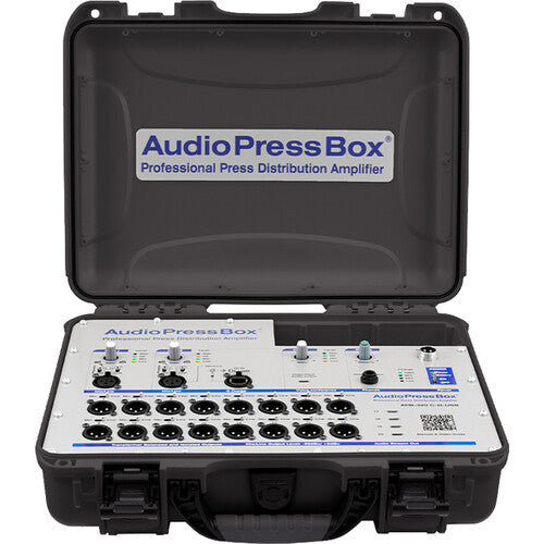 AudioPressBox APB-320 Amplificador de Distribución Activo 20 Horas Batería Integrada Negro