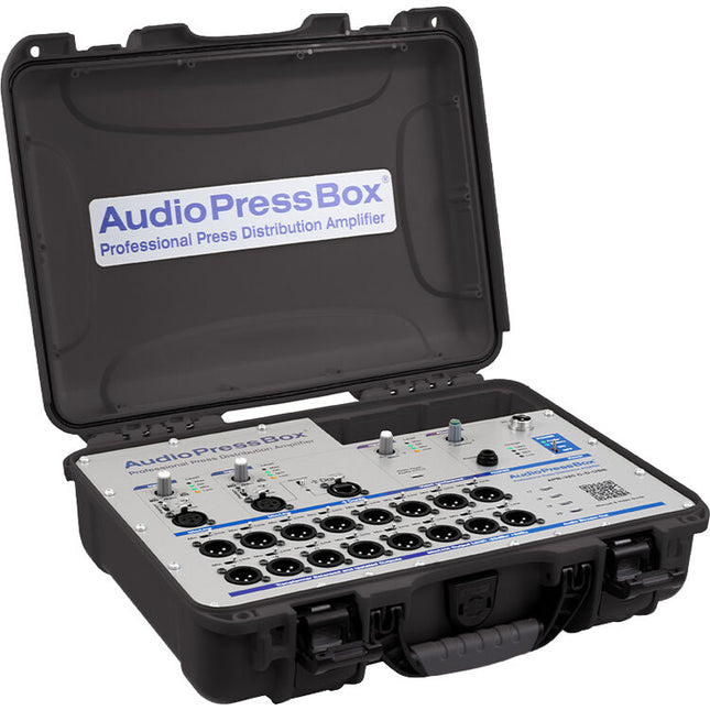 AudioPressBox APB-320 Amplificador de Distribución Activo 20 Horas Batería Integrada Negro