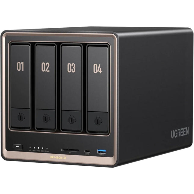 UGREEN NASync DXP4800 GT Caja NAS 4 Bahías AMD Ryzen 2.1GHz 8GB RAM