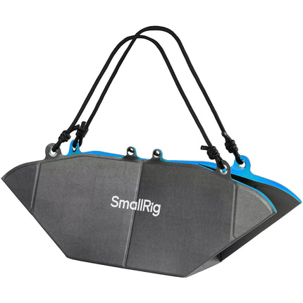 SmallRig Foldable Landing Pad plegable para drones 27.6 x 24.8 pulgadas con correas y estacas