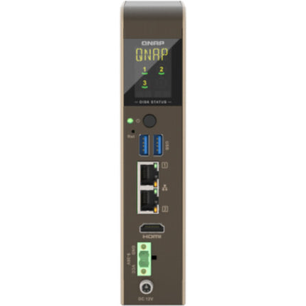 QNAP QBoat-300 Hub de Datos Edge 3 Bahías con CPU Quad-Core y 4GB RAM
