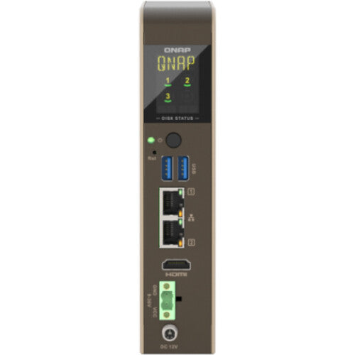 QNAP QBoat-300 Hub de Datos Edge 3 Bahías con CPU Quad-Core y 4GB RAM