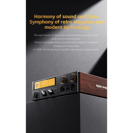 FiiO K17 R2R DAC y amplificador de auriculares 24+5 bits 4W negro