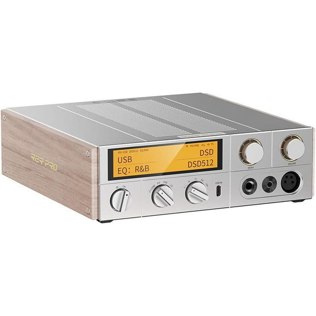 FiiO K17 R2R DAC y Amplificador de Auriculares 4W+4W 31-Bandas PEQ Silver