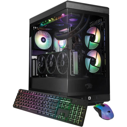 iBUYPOWER Y40 PRO computadora de escritorio Gaming 32GB RAM 2TB SSD teclado y mouse