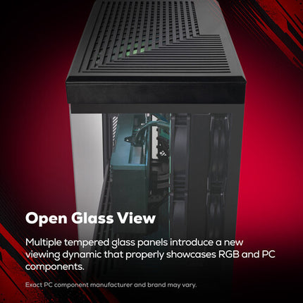 iBUYPOWER Y40 PRO computadora de escritorio Gaming 32GB RAM 2TB SSD teclado y mouse