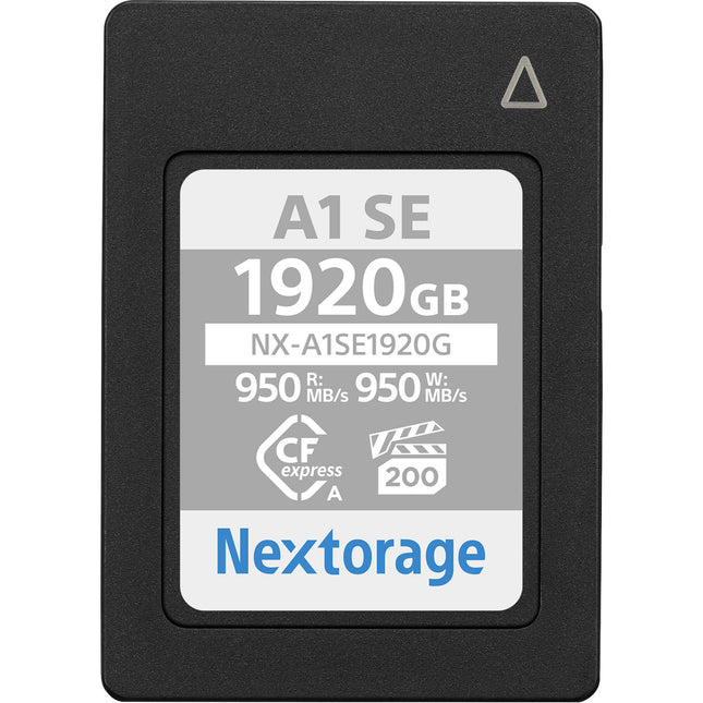 Nextorage 1920GB NX-A1SE Tarjeta de Memoria CFexpress Tipo A 950 MB/s Lectura y Escritura 5 Años Garantía