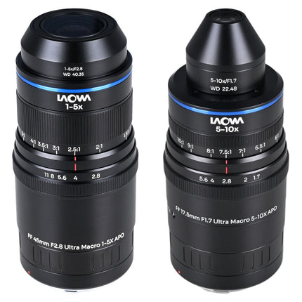 Venus Optics Laowa Aksen Lentes Ultra Macro 17.5mm y 45mm APO Canon RF