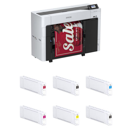 Epson SureColor T3770E Impresora Técnica Gran Formato 24" 2400x1200 dpi Kit T50L