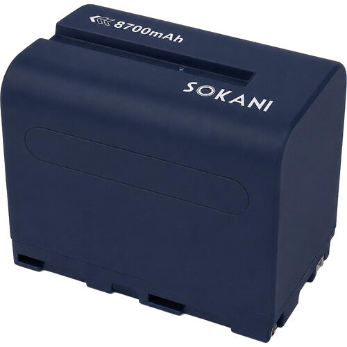 Sokani NP-F970 Batería de Litio 8700mAh 8A con Protecciones Integradas
