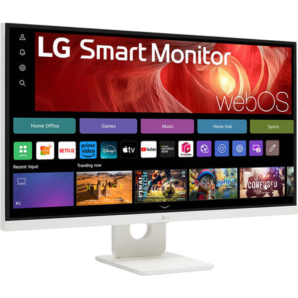 LG 27U731SA-W Monitor Smart 27" 4K UHD HDR10 USB-C 65W 5 ms