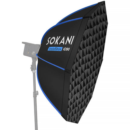 Sokani instaSbox iO90 Softbox Octagonal 90cm con Rejilla y Funda