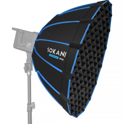 Sokani instaSbox iP60 Softbox Parabólico 60 cm con Rejilla y Estuche