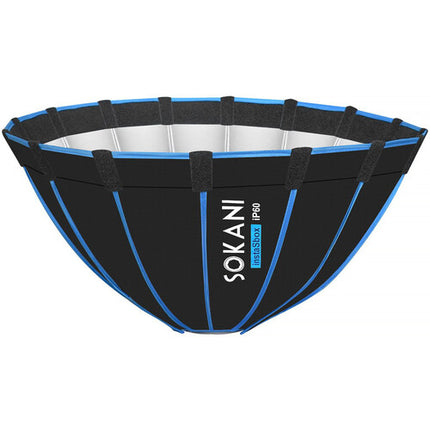 Sokani instaSbox iP60 Softbox Parabólico 60 cm con Rejilla y Estuche