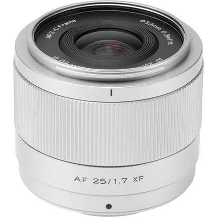 Viltrox AF 25mm f1.7 Air XF objetivo angular para Fujifilm X con distancias de enfoque cortas y motor STM