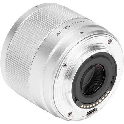 Viltrox AF 25mm f1.7 Air XF objetivo angular para Fujifilm X con distancias de enfoque cortas y motor STM