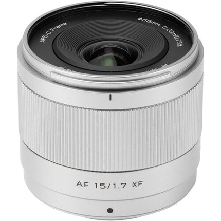 Viltrox AF 15mm f1.7 Air XF Objetivo para Fujifilm X 22.5mm Focal Ligero