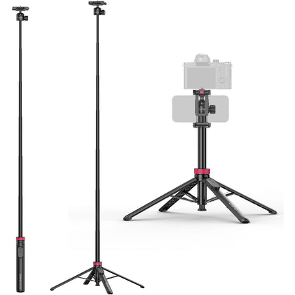 Ulanzi MT-44 B Soporte 2 en 1 Quadpod y Selfie Stick 3.3 lb con Control Remoto Bluetooth