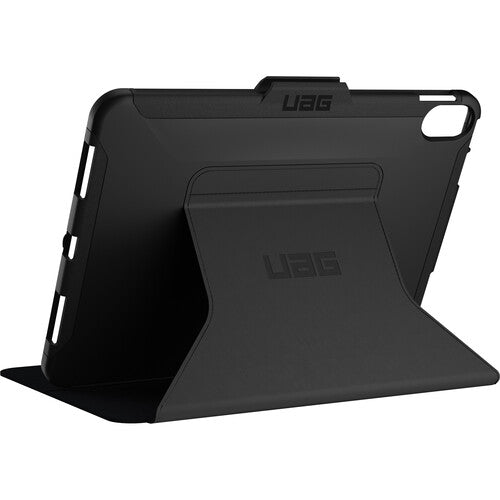 Urban Armor Gear Scout Funda para iPad 11 10ª Gen 2022 Blanca Gris con Soporte y Correa