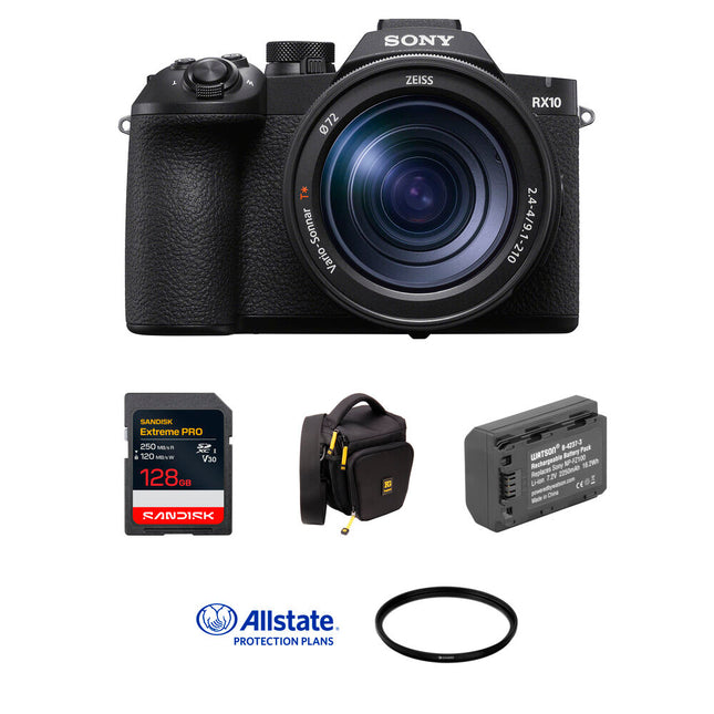 Sony RX10 V Cámara Digital 20.1MP Video 4K60 24-600mm Deluxe Kit