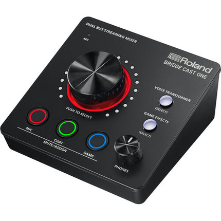 Roland BRIDGE CAST ONE Mezclador para Streaming y Gaming Dual-Bus 75 dB 96 kHz