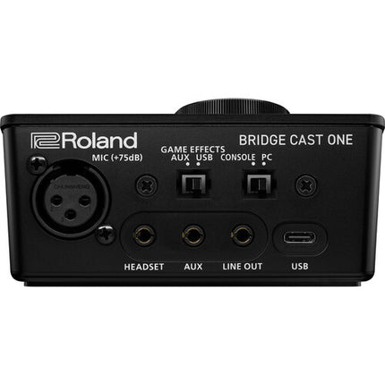 Roland BRIDGE CAST ONE Mezclador para Streaming y Gaming Dual-Bus 75 dB 96 kHz