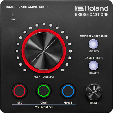 Roland BRIDGE CAST ONE Mezclador para Streaming y Gaming Dual-Bus 75 dB 96 kHz