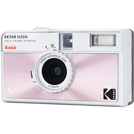 Kodak Ektar H35N Cámara de Medio Formato 35mm con Flash Batería AAA y Película Ultramax Expirada
