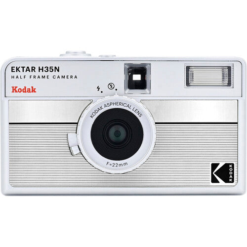 Kodak Ektar H35N Cámara de Medio Formato 35mm con Flash y Película Ultramax 400 Expirada