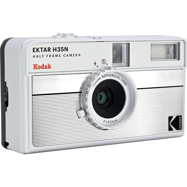 Kodak Ektar H35N Cámara de Medio Formato 35mm con Flash y Película Ultramax 400 Expirada