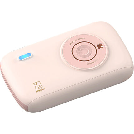 Hanin CP2100 Impresora Fotográfica Portátil Inalámbrica 300 dpi 20 Hojas Rosa