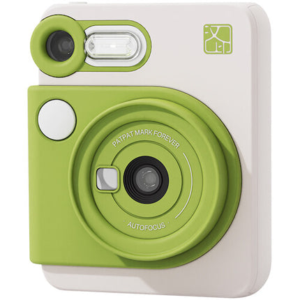 Hanin M6 Cámara Instantánea con Kit de Película 20 Exposiciones Verde 2MP 300 dpi