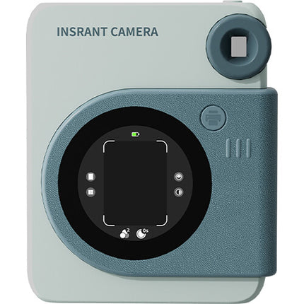 Hanin M6 Pro Cámara Instantánea Azul con Kit de Película 20 Exposiciones 2MP Bluetooth